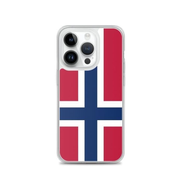 iPhone-kotelo Flag of Svalbard ja Jan Mayen virallinen iPhone 14 Pro