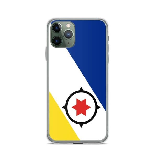 Coque iPhone - Bonaire - iPhone 11 Pro - Flag - Blød - Multifarvet Flerfärgad