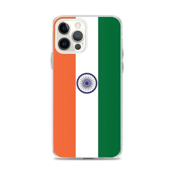 Mobilskal Indisk Flagga - iPhone 12 Pro Max Flerfärgad