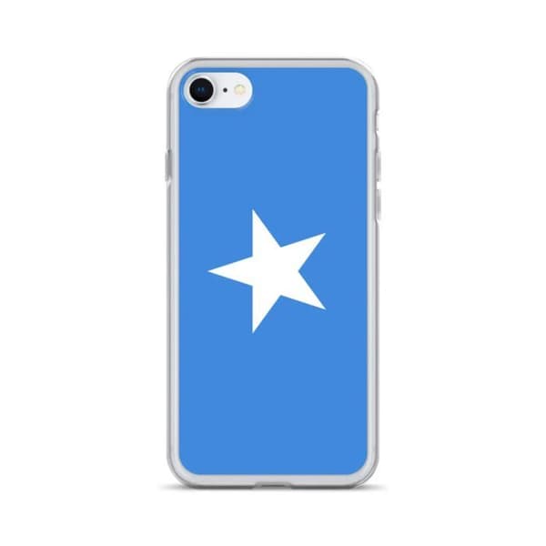 Coque - PIXELFORMA - iPhone 6 - Drapeau av Somalia - Komplett skydd - Mjuk Blå