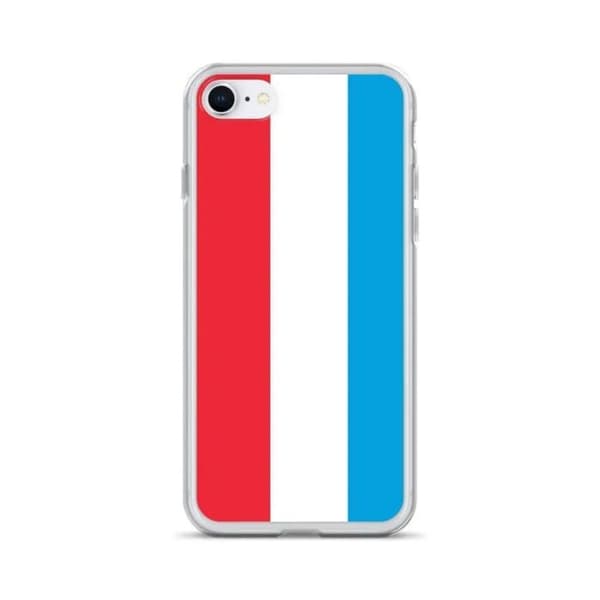 Coque Telefon Flag Luxembourg - iPhone 7 Flerfärgad
