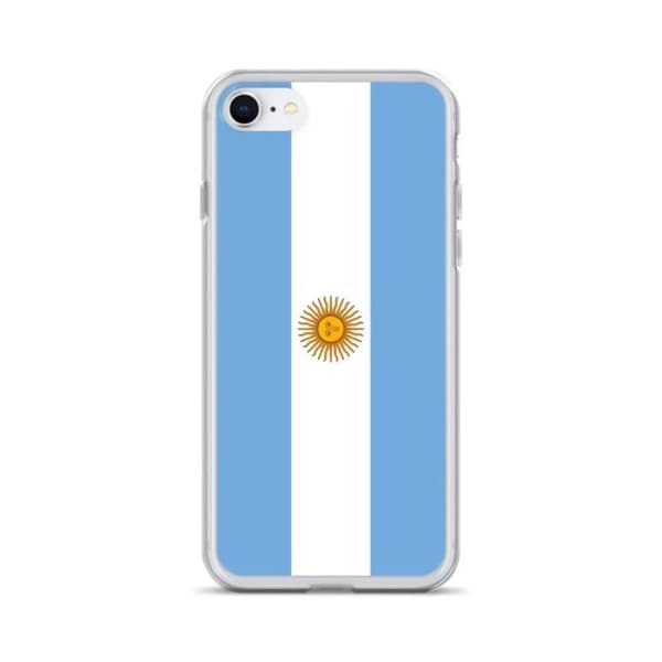Telefoncase Argentinien Flag - iPhone 7 Plus Flerfärgad