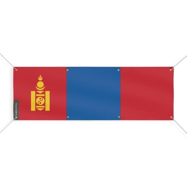 Mongolian lippulippu 8 silmukkaa 60x180 cm