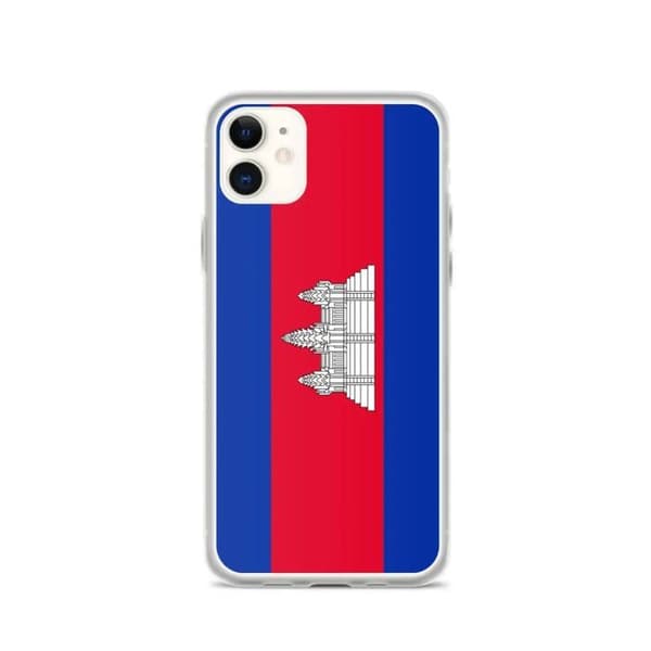 Kambodža lippu iPhone 11 -kotelo Röd