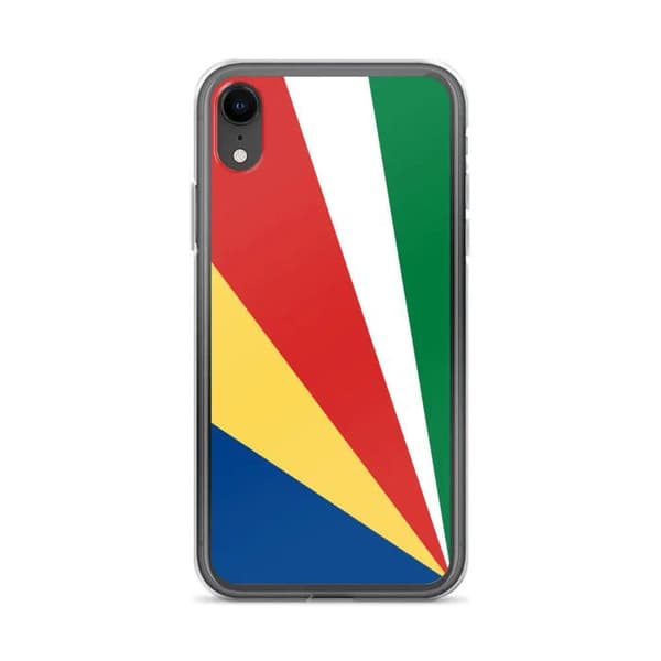 Coque Telefon Flagga Seychellerna - iPhone XR Flerfärgad