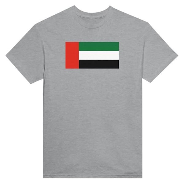 De Forenede Arabiske Emirater Flag T-shirt i grå farve Grå M