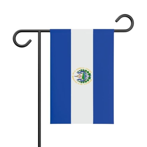 El Salvador Garden Flagga 32x47,5cm i polyester