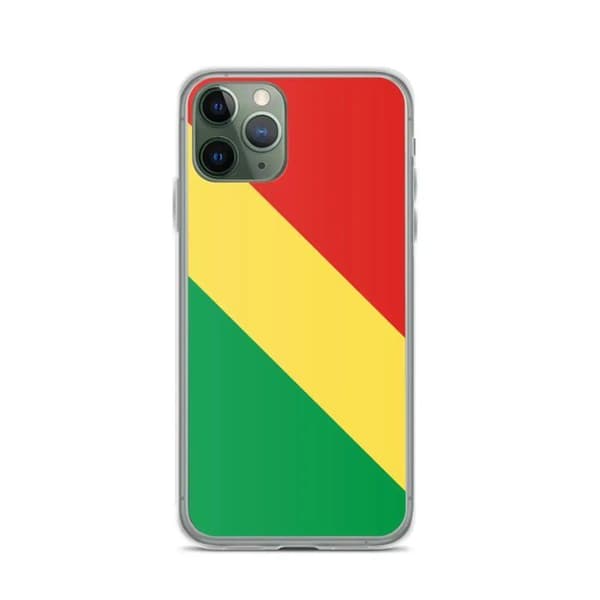 Coque telefon drap republicen Kongo - iPhone 11 Pro Flerfärgad