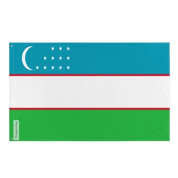 Usbekistan flag 60x90cm i polyester