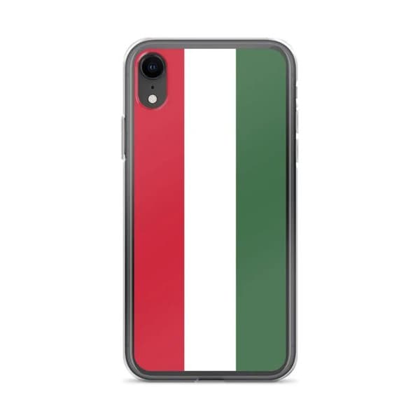 Coque - PIXELFORMA - iPhone XR - Ungarsk flag - Fuld beskyttelse - Blødt silikone Ungerns flagga