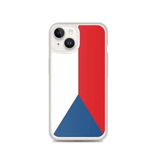 iPhone-fodral - PIXELFORMA - iPhone 14 - Mjuk silikon - Fullständigt skydd - Blå Blå