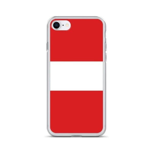 Coque til iPhone - Peru's flag - iPhone 6 - Blødt silikone - Stødbeskyttelse - Multifarvet Flerfärgad