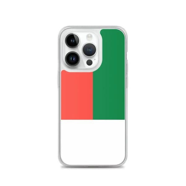 Coque Telefon Flag Madagaskar - iPhone 14 Pro Flerfärgad