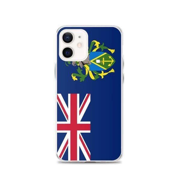 Telefonfodral Flagga Pitcairnöarna - iPhone 12 Flerfärgad