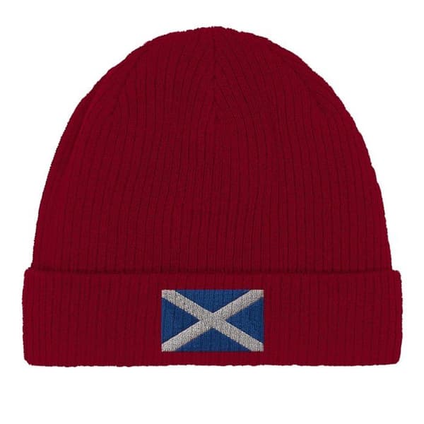 Bonnet Drapeau Skottland i Röd Röd