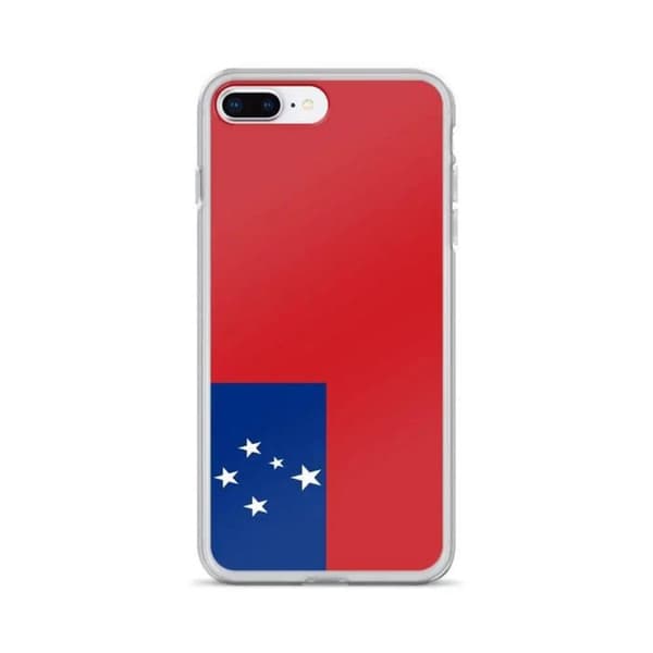 Coque Téléphone Drapeau Samoa - iPhone 7 Plus Flerfärgad