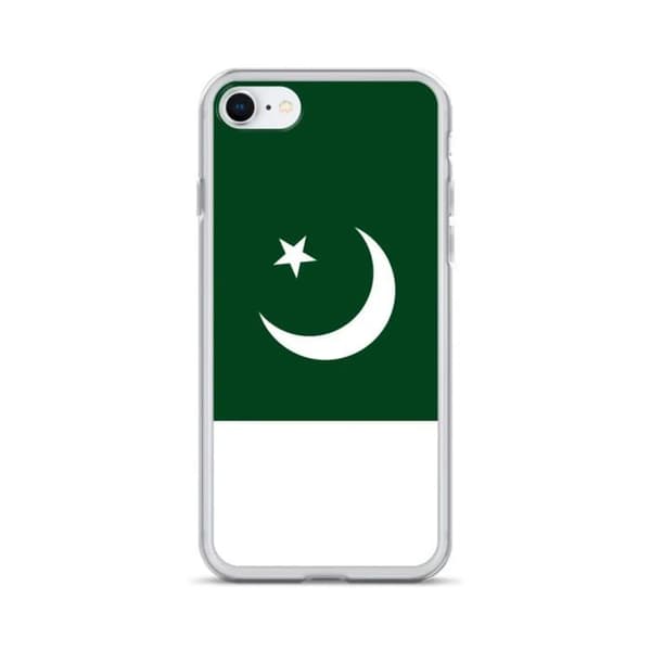 iPhone-fodral - PIXELFORMA - iPhone 6 - Pakistans flagga - Mjukt silikon - Lätt design Grön
