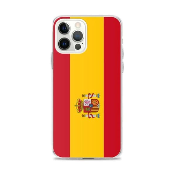 Espanjan lippu puhelimen kuori - iPhone 12 Pro Max Flerfärgad