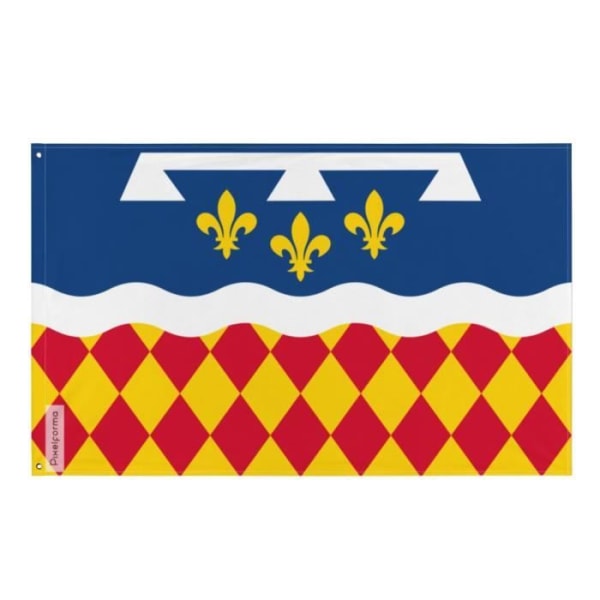 Charente flag 128x192cm i polyester