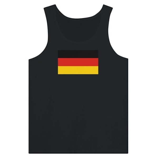 Germany Flag Tank Top i sort Svart M