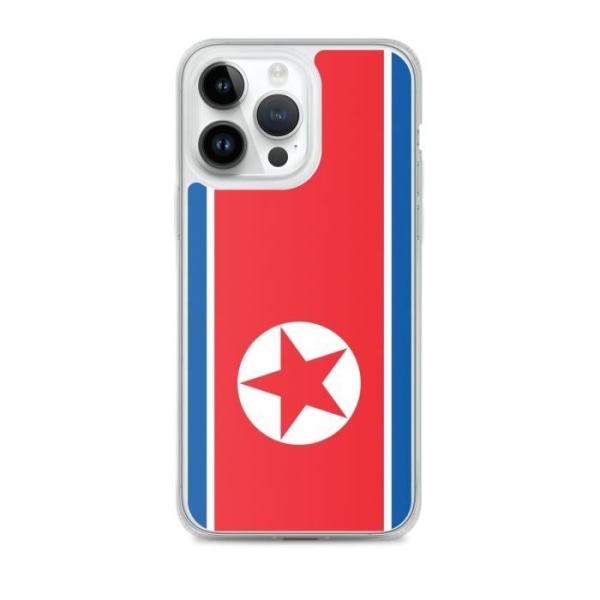 Nordkorea Flag iPhone 14 Pro Max etui