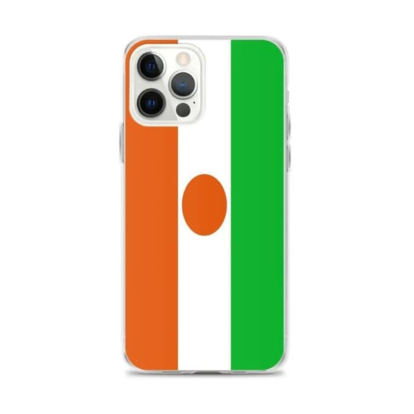 Coque Telefon Flag Niger - iPhone 12 Pro Max Flerfärgad