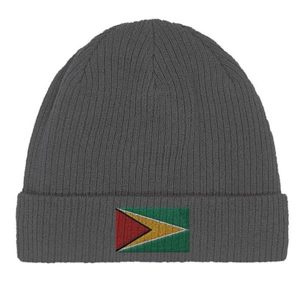 Bonnet lippu Guyana harmaana Grå