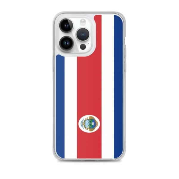 Costa Rican lippu iPhone 14 Pro Max -kotelo