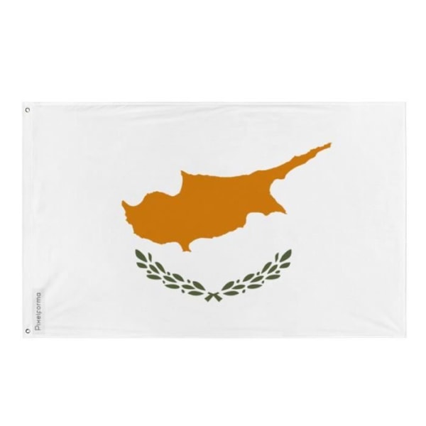 Cyperns flag 128x192cm i polyester