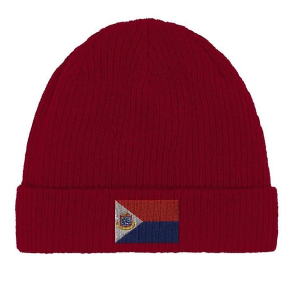 Bonnet Lippu Saint-Martin Punaisena Röd