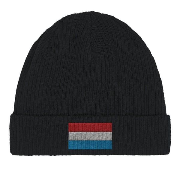 Bonnet Drapeau Luxembourg i Sort Svart