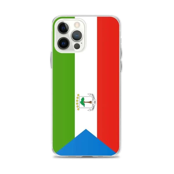 Coque telefonflag Ækvatorialguinea - iPhone 12 Pro Max Flerfärgad