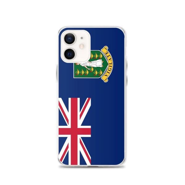 Coque telefon flag britiske jomfruøer - iPhone 12 Flerfärgad