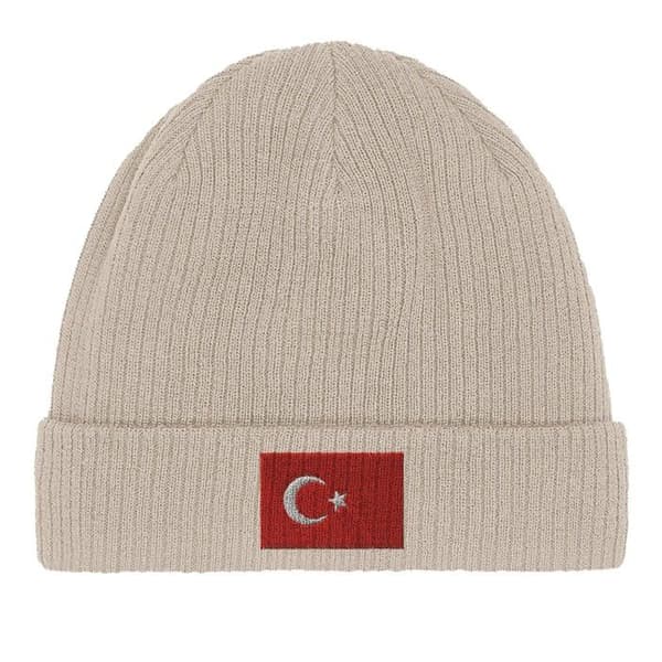 Beige Turkki Lippuhattu Beige