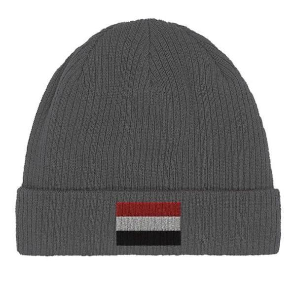 Bonnet Flag Yemen i Grå Grå