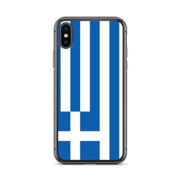 Grekiska flaggan iPhone X iPhonefodral
