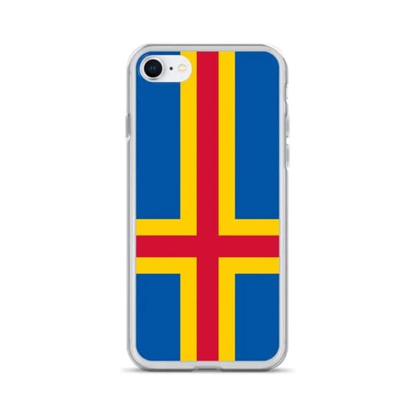 Coque Telefon Flag Åland - iPhone 6S Plus Flerfärgad