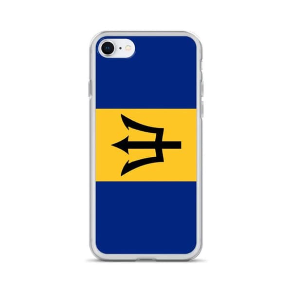 Coque iPhone - PIXELFORMA - iPhone 6S - Barbade flag - Blød silikone - Fuld beskyttelse Barbados flag