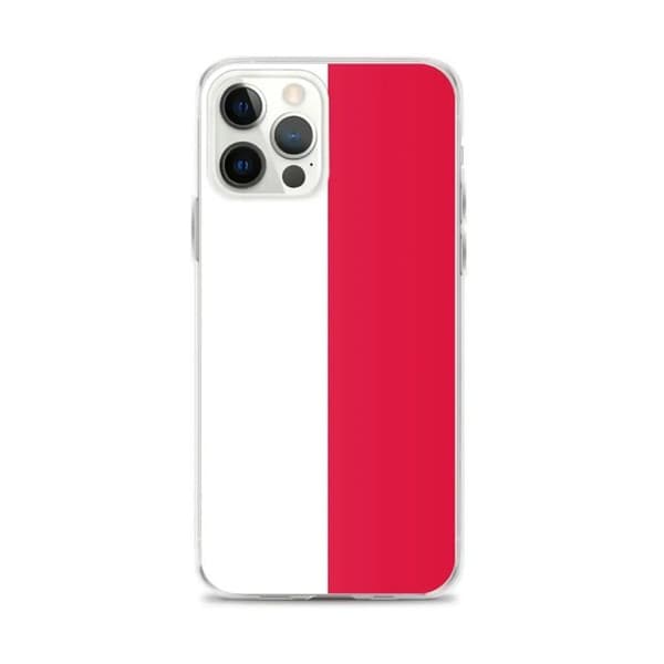 Polen Flag Telefon Case - iPhone 12 Pro Max Flerfärgad
