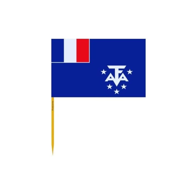 Fransk Antarktis flagga 100 stycken 6,5cm