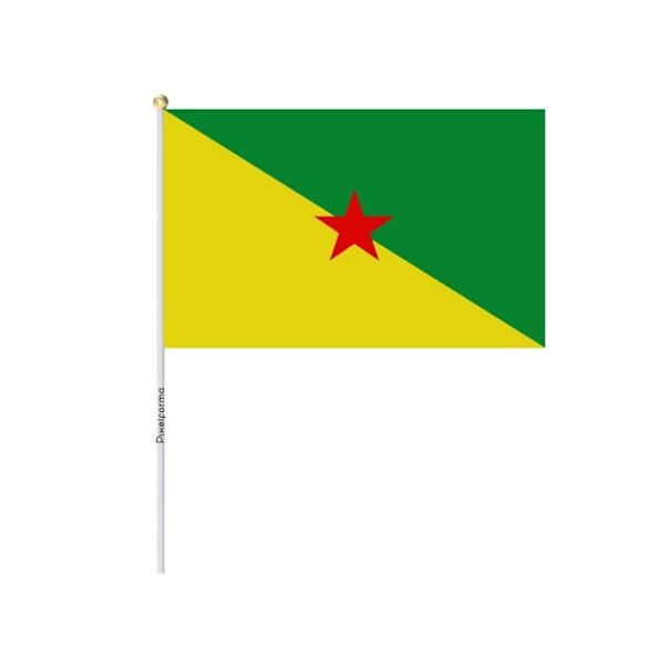 Partier Mini Flag of Guyana i 50 stykker 20x30cm