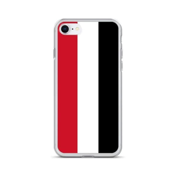 Telefonfodral Flagga Jemen - iPhone SE 2020 Flerfärgad