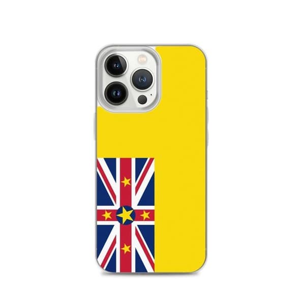 Coque - iPhone - Niue-flag - Fleksibel - Fuld beskyttelse - Blødt silikon niue flagga