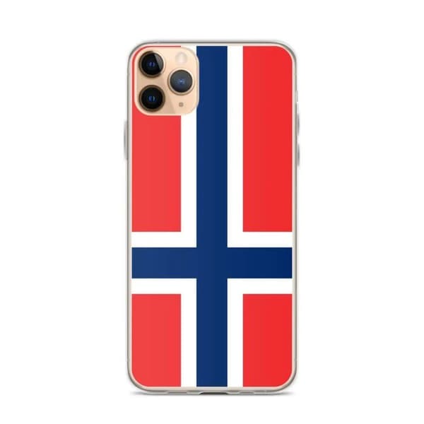 Norger Flagga Telefonfodral - iPhone 11 Pro Max Flerfärgad