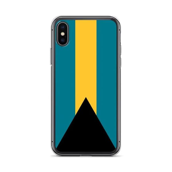 Bahamas Flag iPhone XS -kotelo Blå
