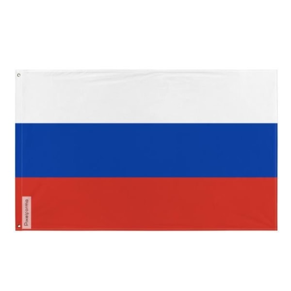 Rusland flag 64x96cm i polyester