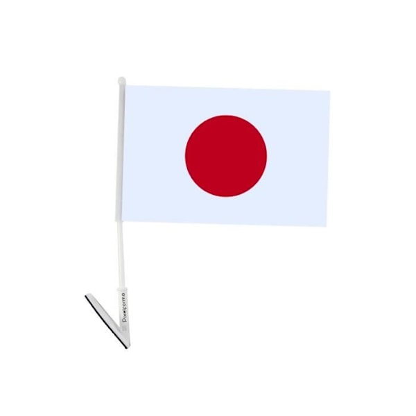 Selvklæbende Japans flag 1 stk 14x21cm