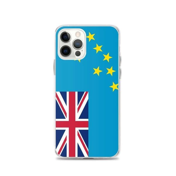 Coque Telefon Flag Tuvalu - iPhone 12 Pro Flerfärgad