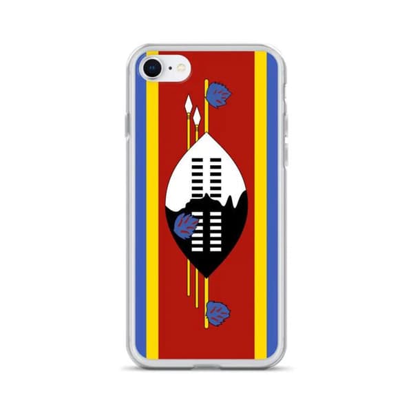 Coque telefon flag Eswatini - iPhone 8 Plus Flerfärgad
