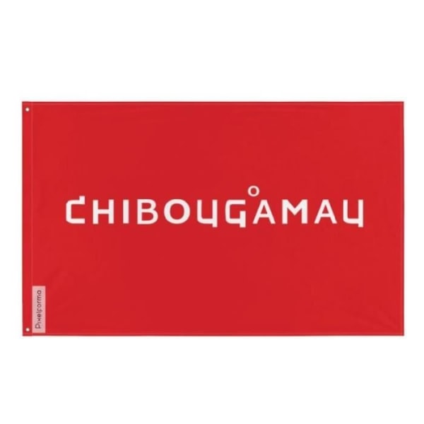 Chibougamau-lippu 96x144cm polyesteriä